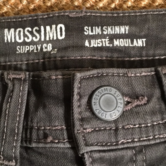 Mossimo supply co grey skinny jeans size 7 - Picture 5 of 16
